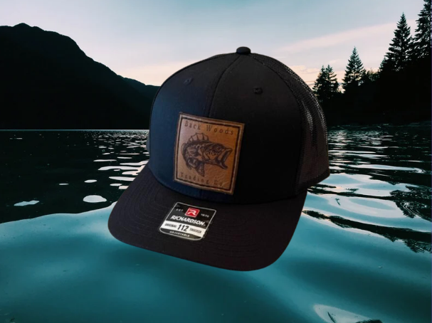 Largemouth Bass Leather Patch Hat – Tailored Cap Co