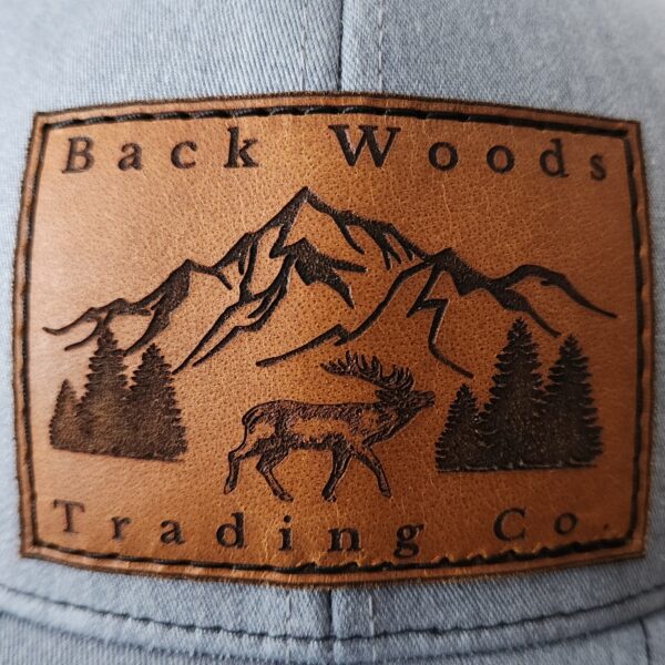 Mountain Elk Leather Patch