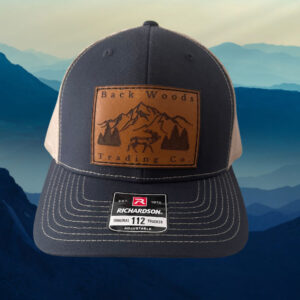 Mountain Elk Leather Patch Hat