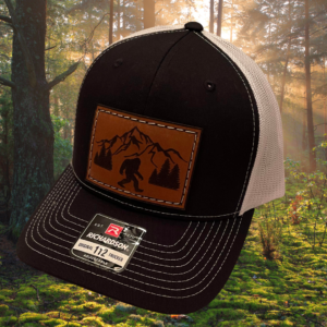 Sasquatch Mountains Leather Patch Hat